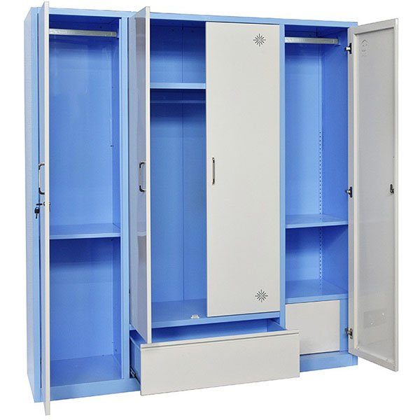 Tủ sắt quần áo TU15B3C4 Tủ sắt quần áo TU15B3C4