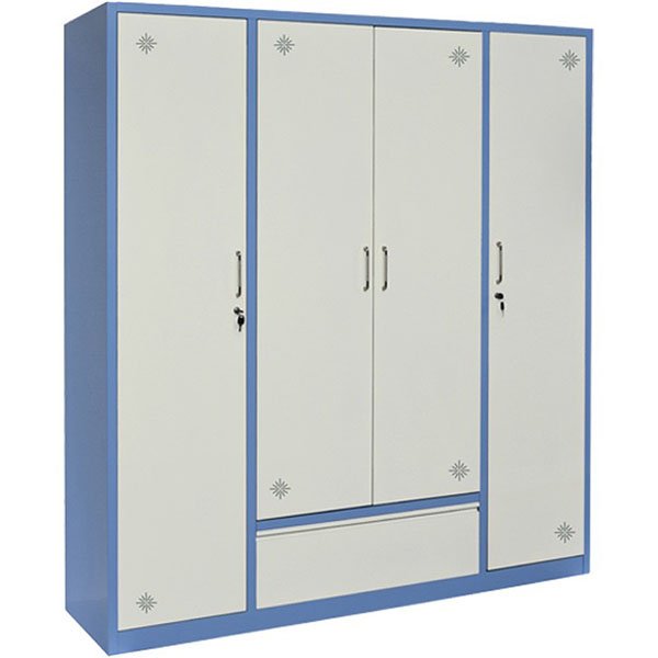 Tủ sắt quần áo TU15B3C4 Tủ sắt quần áo TU15B3C4