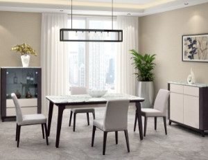 Bàn ghế ăn gia đình The One BA134 Bàn ghế ăn gia đình The One BA134
