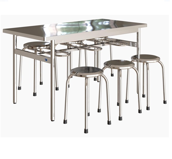 Bàn ăn inox The One BA04I14 Bàn ăn inox The One BA04I14