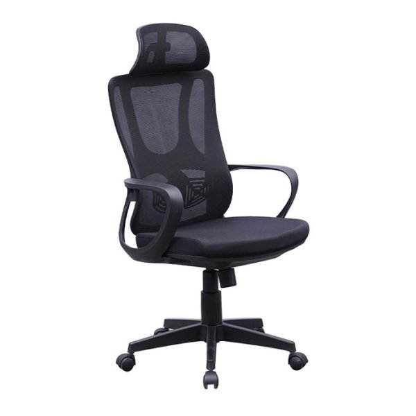 GHẾ LƯỚI LÃNH ĐẠO GL358 nhựa đen GHẾ LƯỚI LÃNH ĐẠO GL358 nhựa đen